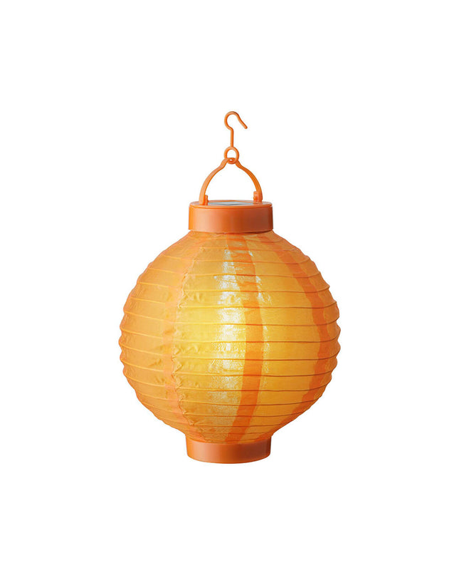Colorful Lumineo nylon lantern for outdoor garden decor, featuring sorted vibrant colors and durable design.