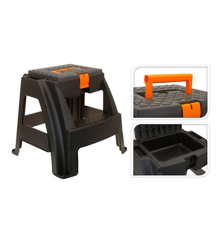 FX Tools Kruk FX Tools house and kitchen furniture, showing a wooden stool with a natural finish and sturdy design.