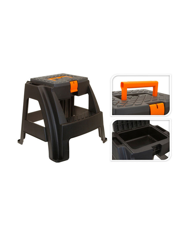 FX Tools Kruk FX Tools house and kitchen furniture, showing a wooden stool with a natural finish and sturdy design.