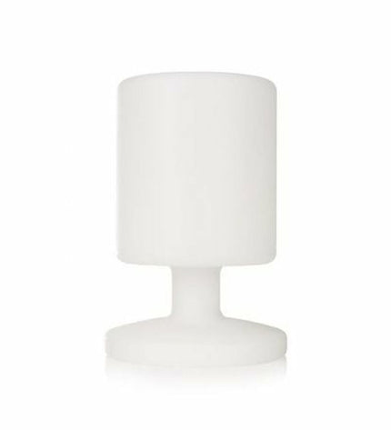 Smartwares Lantaarn outdoor garden light in white plastic with 3W and 5W E27 bulb sockets, suitable for exterior decorative lighting.