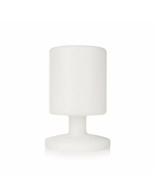 Smartwares Lantaarn outdoor garden light in white plastic with 3W and 5W E27 bulb sockets, suitable for exterior decorative lighting.