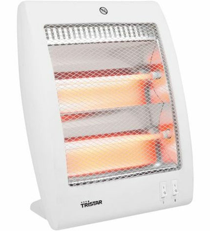 White Tristar KA-5127 electric heater with 800W power, suitable for home heating and portable air conditioning.
