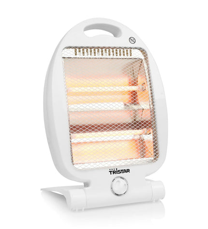 White Tristar KA-5128 electric heater with 800W power, designed for home heating and portable air conditioning.