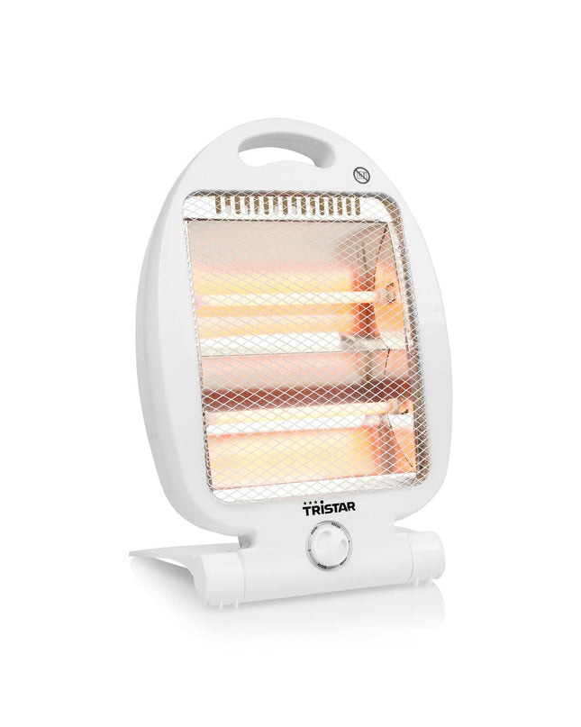 White Tristar KA-5128 electric heater with 800W power, designed for home heating and portable air conditioning.