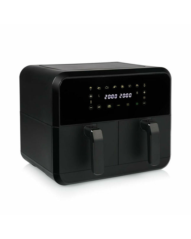 Princess luchtfriteuse 01.182068.01.001 in zwart, 2400W compact elektrische friteuse voor huisgebruik