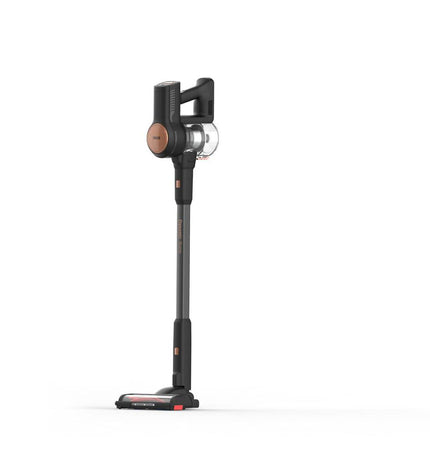 Princess Steelstofzuiger 339390 vacuum cleaner with 220W power, shown with hose and attachments for household cleaning.