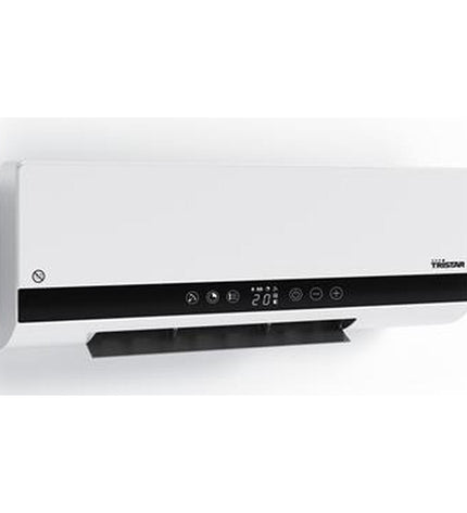 Tristar KA-5216 portable white heater for home heating and cooling, compact airconditioning unit with digital controls
