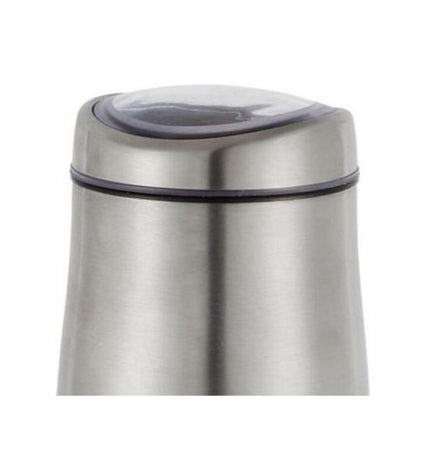 Princess electric coffee grinder with stainless steel blades, 150W motor, compact kitchen appliance for grinding spices and coffee beans.