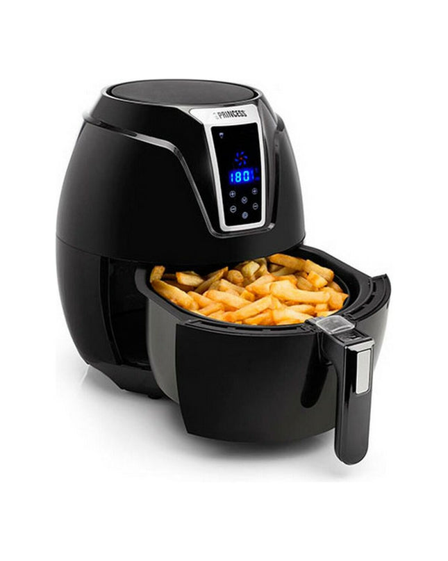 Princess Aerofryer XL 3.2L countertop air fryer with digital controls and non-stick basket for healthy frying.