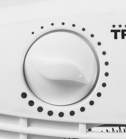 Tristar KA-5059 white portable heater and air conditioner with 2000W power, suitable for home heating and cooling.