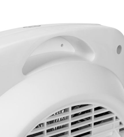 Tristar KA-5059 white portable heater with 2000W power, suitable for home heating and cooling, shown in the image.