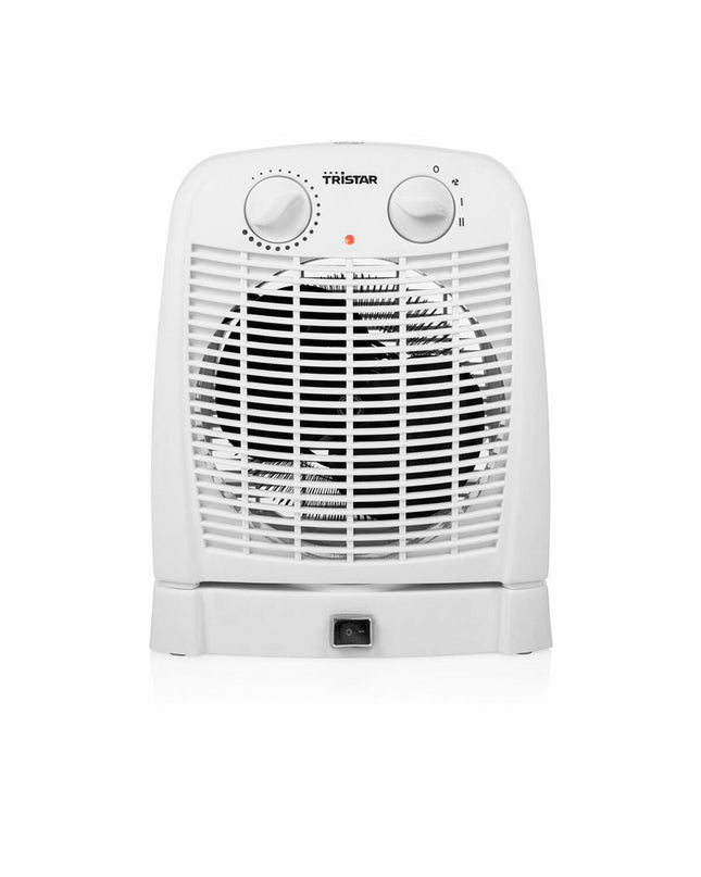 Tristar KA-5059 white portable heater with 2000W power, designed for home heating and cooling.