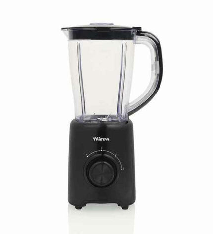 Tristar BL4476 500W hand mixer with stainless steel beaters and control buttons, ideal for baking and cooking tasks.