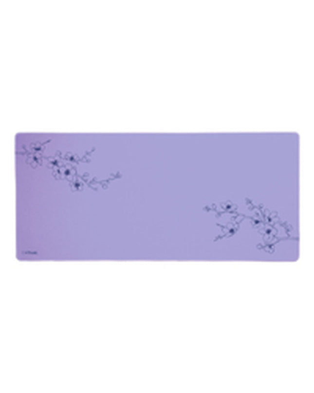 Trust Gaming Mat in purple for plug-and-play game consoles, featuring a soft surface and vibrant purple color.