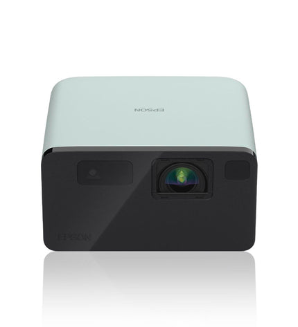 Epson V11HB35340 Full HD LCD projector displaying a vibrant image, ideal for home cinema and multimedia entertainment.