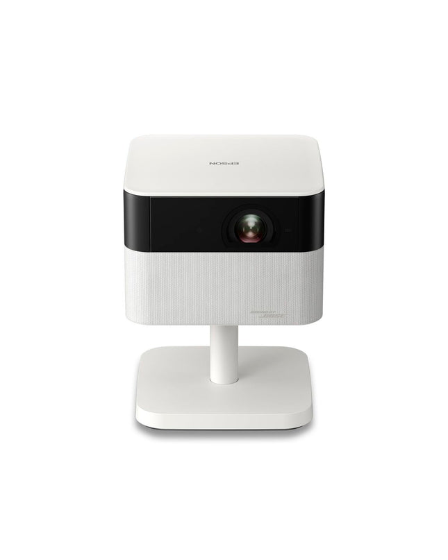 Epson V11HB79040 projector for home cinema and electronics, showing the device with lens and control buttons.