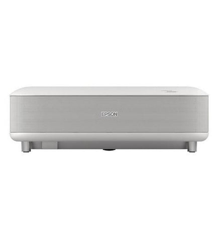 Epson projector V11HB82040 for home theater and electronics, showing front view with lens and control buttons.