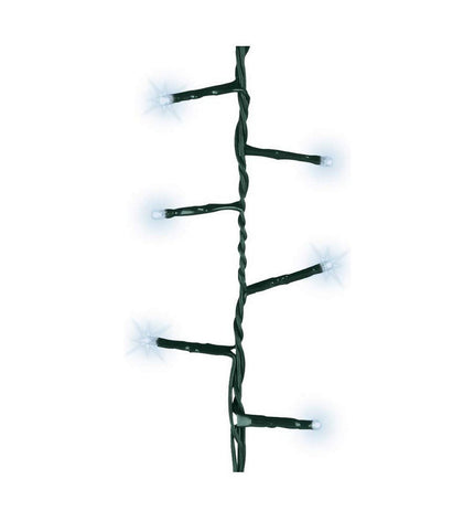 Lumineo 11m outdoor LED light garland for garden decoration, illuminated string lights for outdoor decorating.