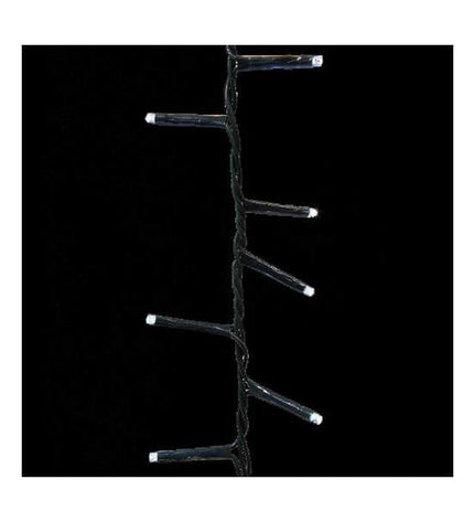 Lumineo LED-lichtkrans, 11 m outdoor garden string lights with 16 meters of decoration for outdoor garden or patio.