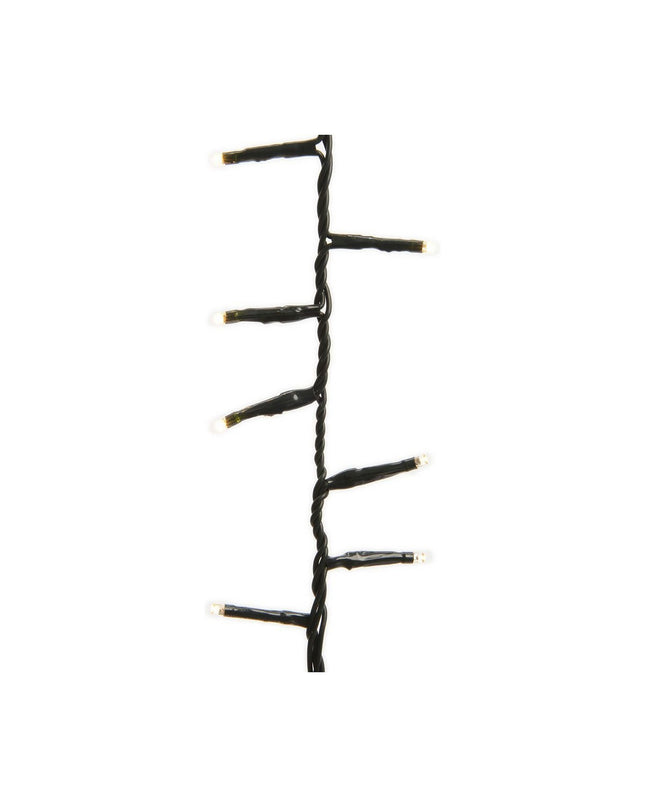 Lumineo 14 to 16 meter LED outdoor string light chain, decorative garden lighting for outdoor spaces.