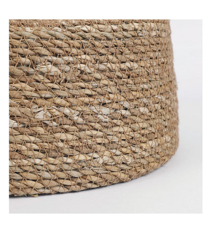 Mica Decorations Bruin Vlechtwerk storage basket for home organization, made of woven material with a natural brown finish.