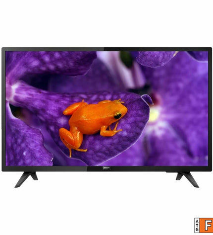 Philips 32-inch Full HD LED Smart TV displaying a vibrant screen, part of electronics and home entertainment products.