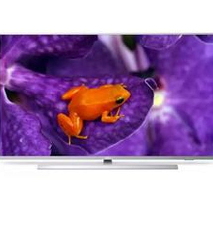 Philips 43HFL6114U/12 43-inch 4K Ultra HD Smart TV displaying vibrant home entertainment content.