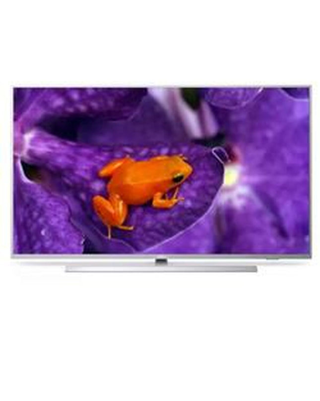 Philips 43HFL6114U/12 43-inch 4K Ultra HD Smart TV displaying vibrant home entertainment content.