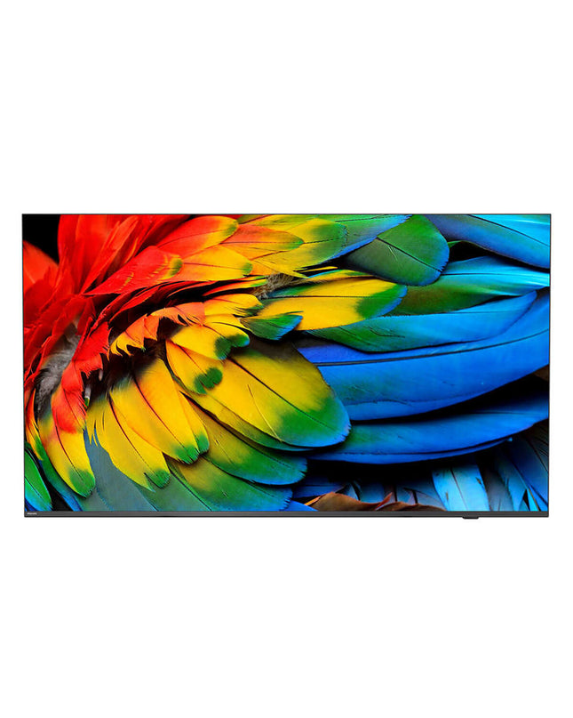 Philips 43-inch 4K Ultra HD LED Smart TV showing a vibrant screen with modern TV interface and slim black bezel.