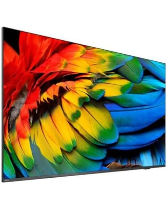 Philips 50HFL6214U 4K Ultra HD LED hotel smart TV displaying a vibrant screen with a modern slim design
