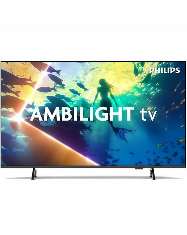 Philips 55-inch 4K Ultra HD LED Smart TV displaying vibrant home entertainment content