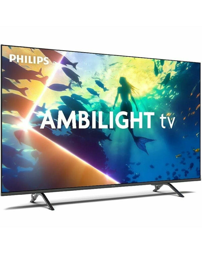 Philips 55-inch 4K Ultra HD LED Smart TV, modern electronics with sleek design and vibrant display, model 55PUS8010/12