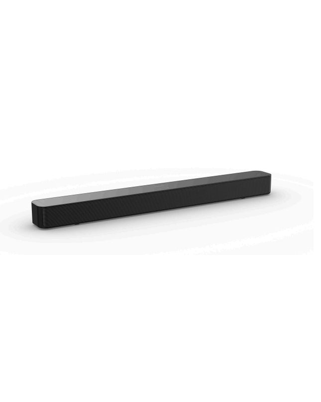 Philips TAB4000/10 black 60W soundbar for audio and hi-fi setup, with sleek design and control buttons visible in the image.