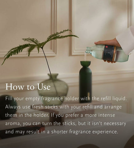 Rituals THE RITUAL OF JING 500ml air freshener in a decorative bottle, ideal for home decor and kitchen ambiance.