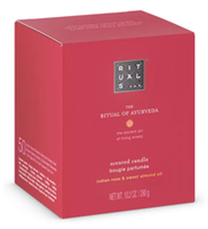 Rituals The Ritual of Ayurveda scented candle in a 290g jar, suitable for home decor and creating a calming atmosphere.
