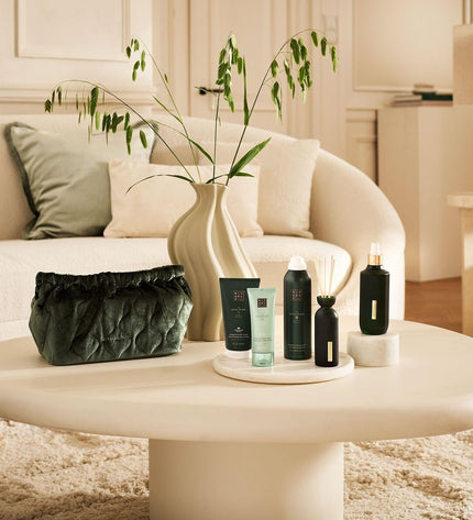 Rituals THE RITUAL OF JING air freshener for home and cooking, with elegant packaging and calming design.