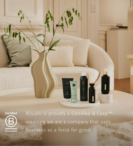 Rituals THE RITUAL OF JING air freshener for home and kitchen decor, featuring elegant packaging and decorative elements.