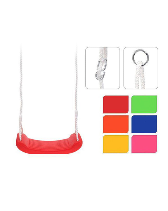Colorful children's swing from BigBuy Fun, outdoor toy for kids, perfect for playgrounds and backyard fun.