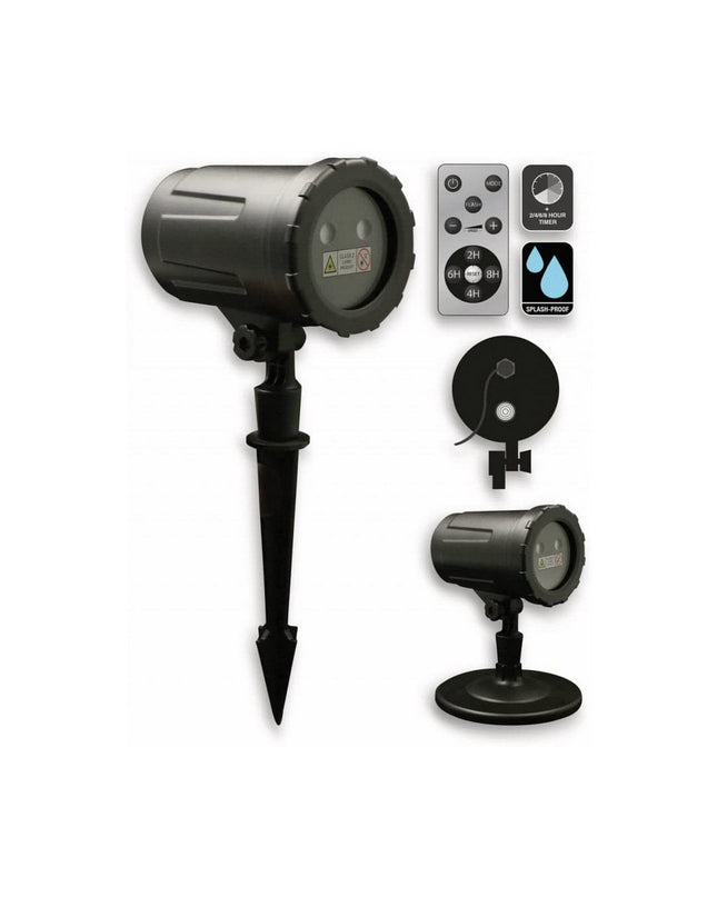 BigBuy Tech Bouwlamp Laser, electronic video device with laser projection for TV and home theater setup.