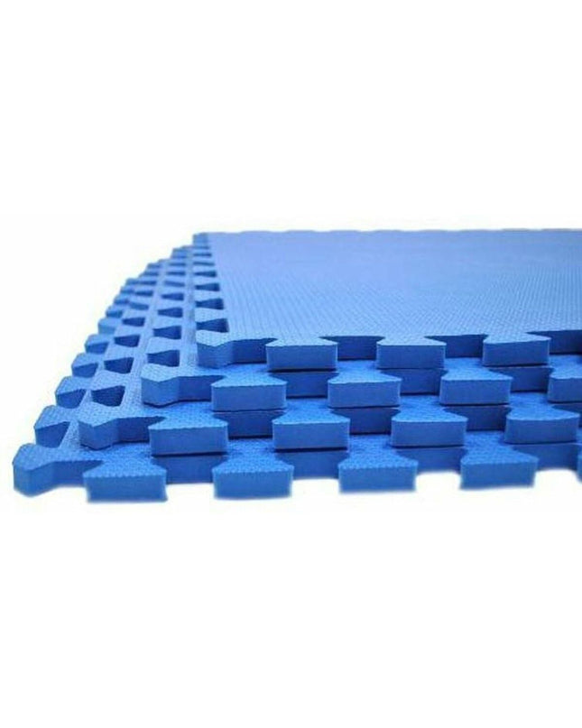 Set of nine 50x50 cm protective mats for dismantlable pools by BigBuy Garden, designed to protect pool bases and garden surfaces.