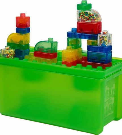 Goliath Bouwspel toy set with colorful building blocks and construction pieces for kids' creative play.