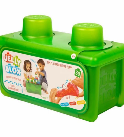 Goliath Bouwspel Goliath toy construction game with colorful building pieces on a table for kids' creative play