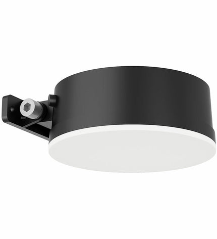 Philips outdoor garden wall lamp with 1.5W, 200 lumens, circular design, 2700K warm light for exterior decor.