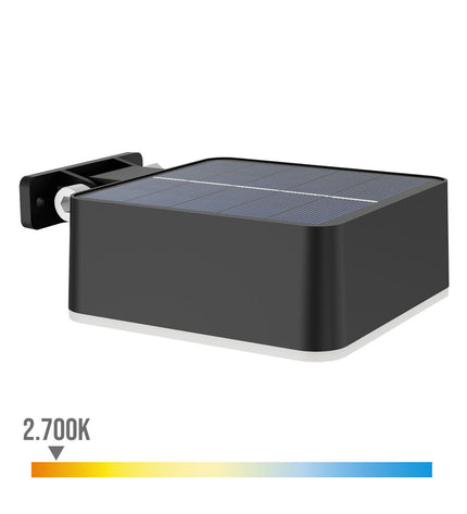 Philips outdoor wall lamp, 1.5W, 200 lumens, square design, warm 2700K lighting for garden decor, energy-efficient outdoor lighting
