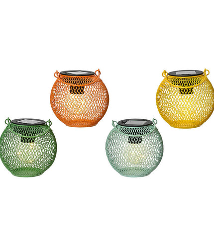 Lumineo Lantaarn Ijzer for outdoor garden decoration, featuring a rustic metal design suitable for outdoor lanterns.