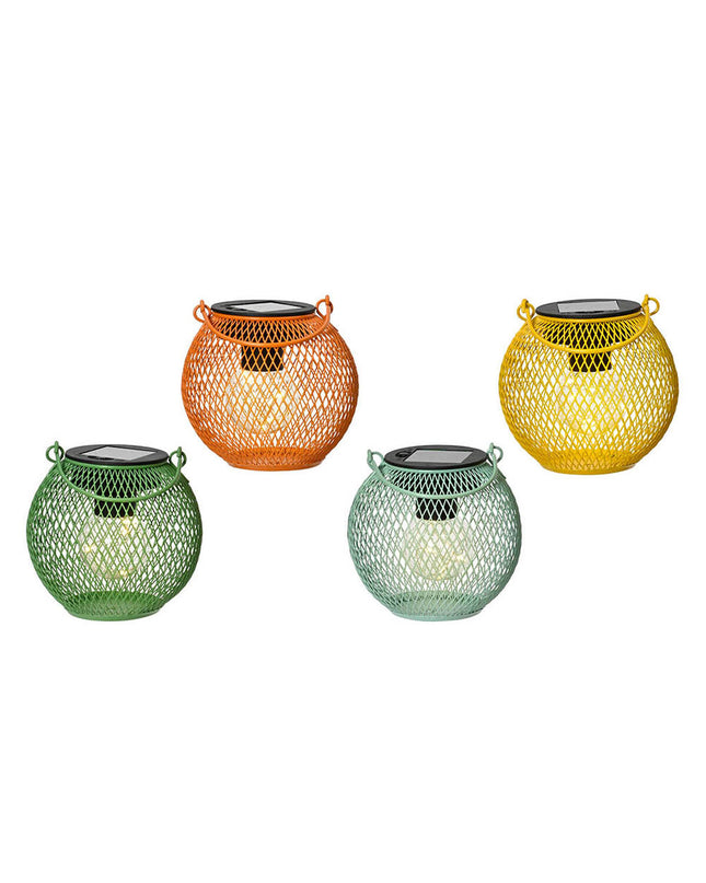 Lumineo Lantaarn Ijzer for outdoor garden decoration, featuring a rustic metal design suitable for outdoor lanterns.