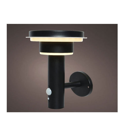 Lumineo Wandlamp Metaal Zonlicht for outdoor garden decoration, wall-mounted exterior lighting with a modern design.