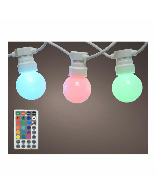 Outdoor Lumineo LED light garland for garden decoration, featuring warm white string lights for outdoor ambiance.