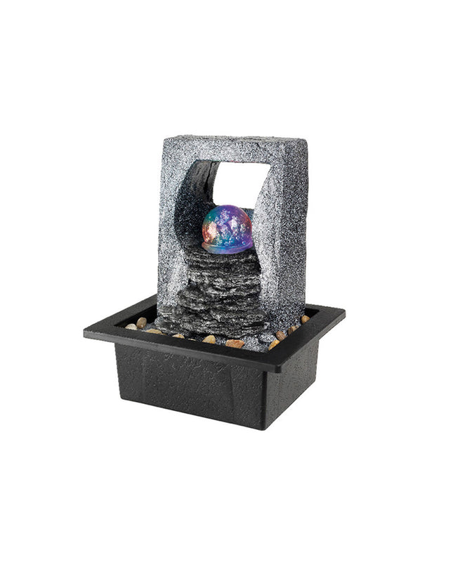Lumineo Lumineo Hars modern tuin decoratie voor buiten, outdoor garden ornament with sleek design and natural finish.