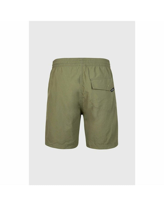 Dark green men's swim shorts by O'Neill Vert 16'', suitable for water sports and outdoor activities.